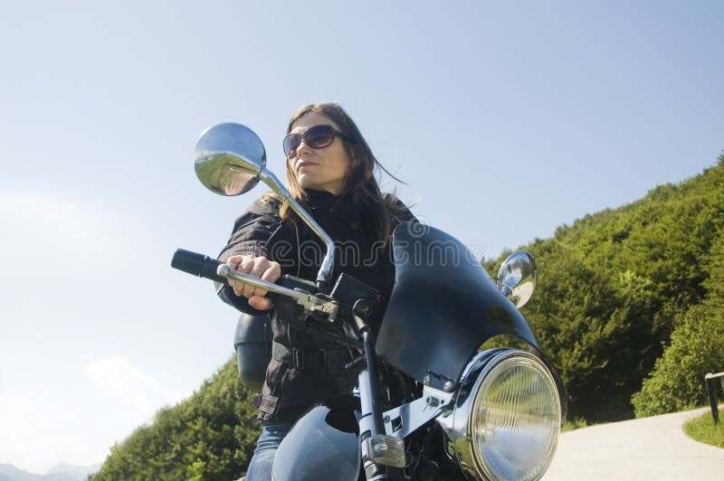 Felpa Con Cappuccio Motociclista Donna - Design Divertente, Cotone E Poliestere, Per Donne Biker - Foto 8