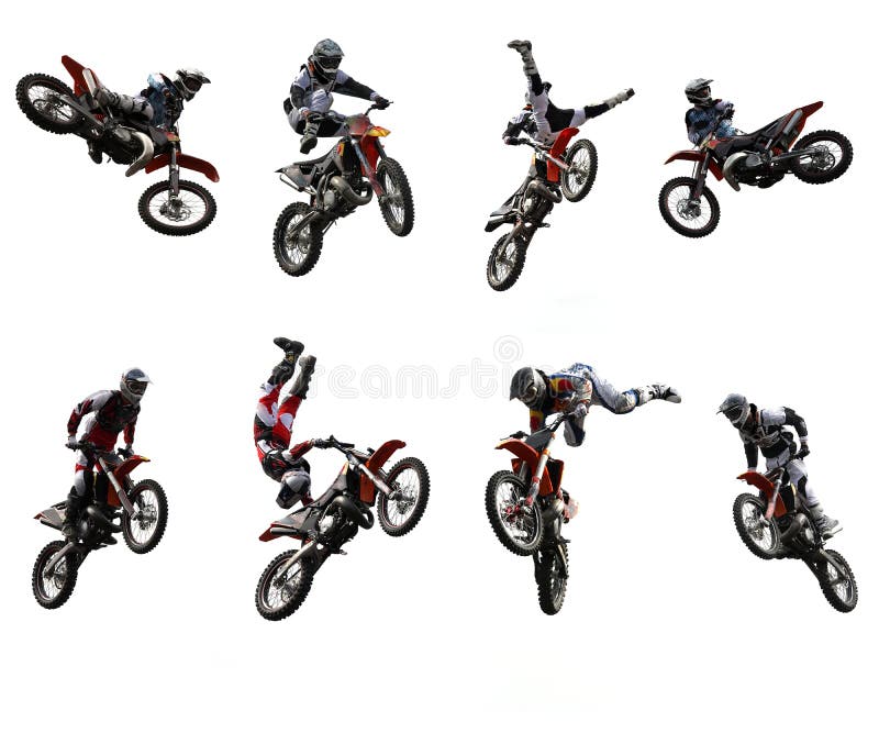 Motocross ilustração stock Motocross ilustração stock