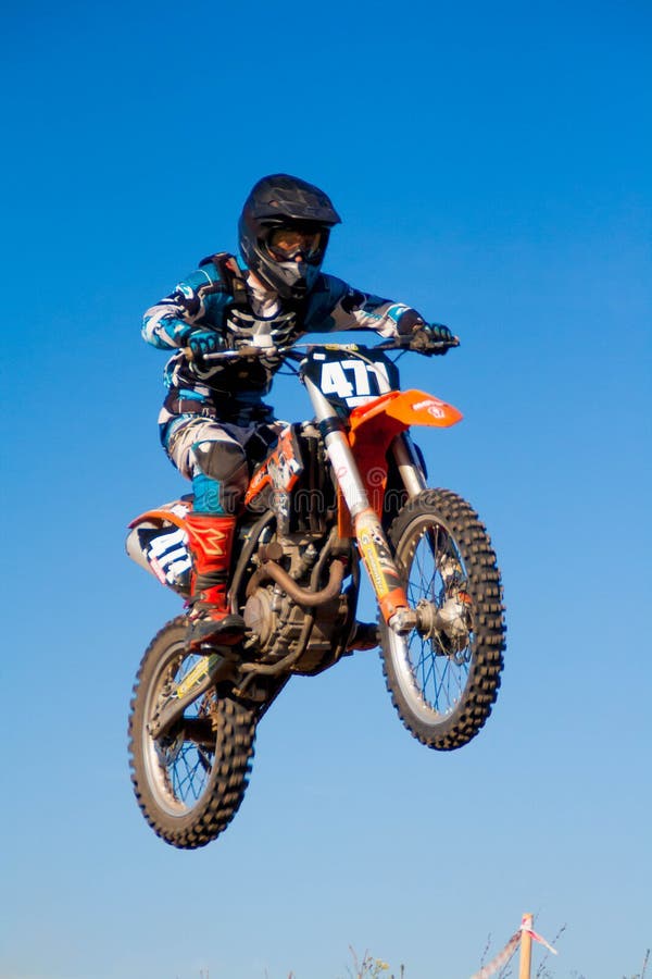 Corrida de motocross — Fotografia de Stock Editorial © im_source #47014771