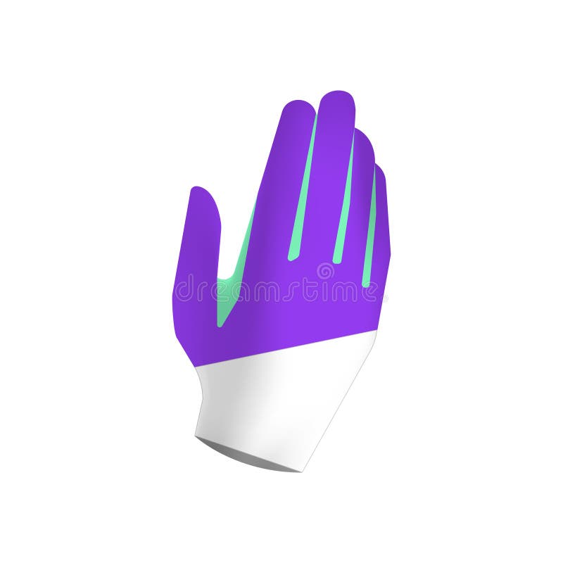 Download Motocross gloves mockup stock vector. Illustration of ...