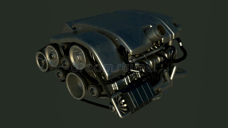 Motor stock illustration