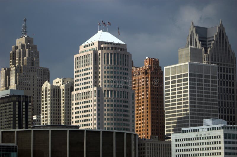 Detriot Skyline Stock Photos Free & RoyaltyFree Stock Photos from