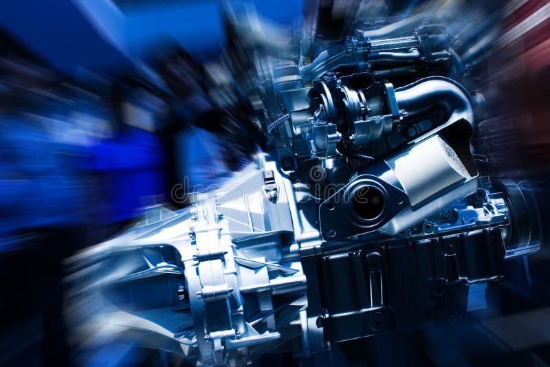 Motor de automóveis imagens de stock Motor de automóveis imagens de stock