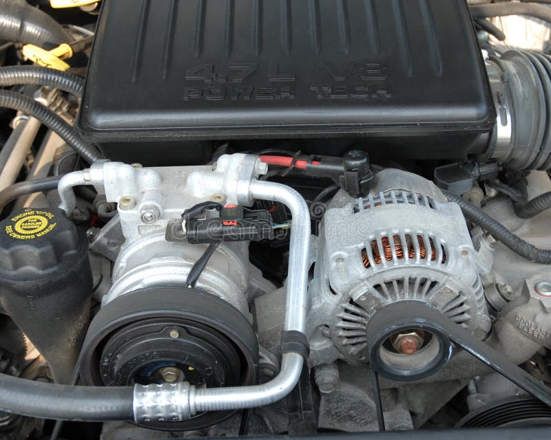 Motor de automóvel foto de stock Motor de automóvel foto de stock
