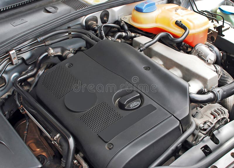 Motor de turbo del coche imagenes de archivo Motor de turbo del coche imagenes de archivo