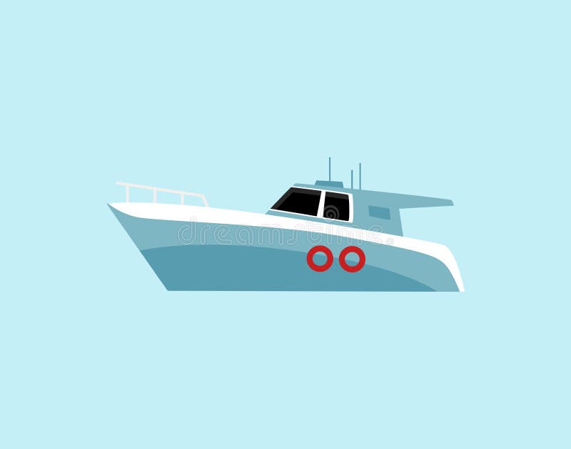 Cartoon Speedboat Yacht PNG Images