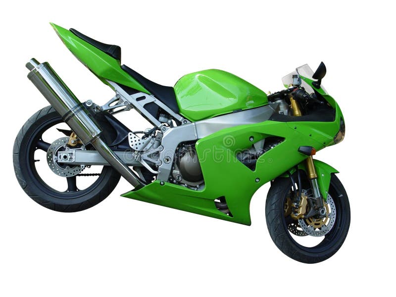 Motorbike green
