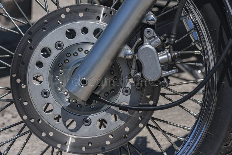 Motorcycle brake disc stock image. Image of brembo, alloy 94625979