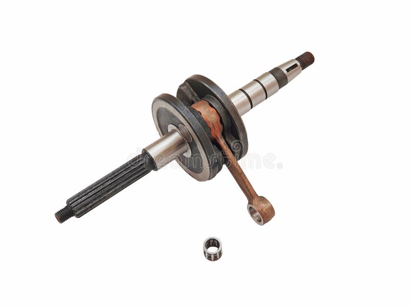 Motorcycle crankshaft stock image. Image of replacement 278499947