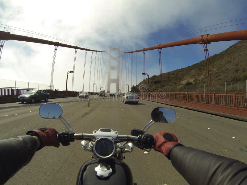 Motorcycle Cruise Along the Coastline Editorial Stock Image Image of