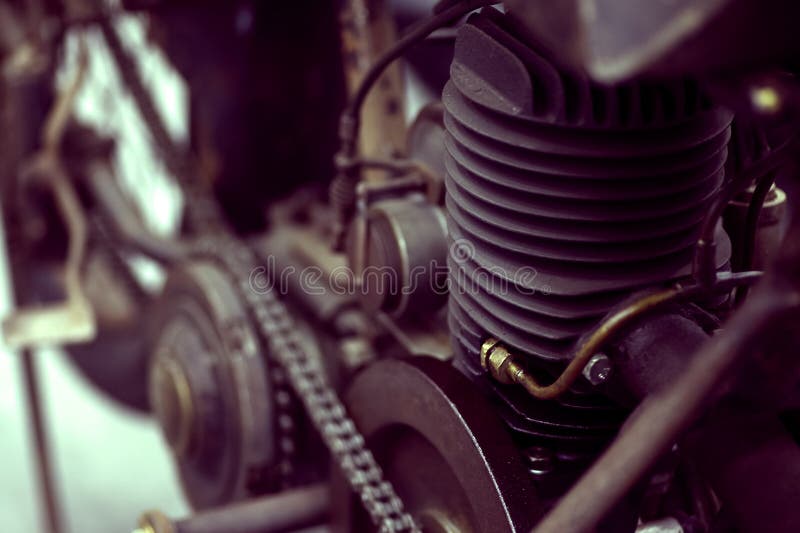 Motorcycle engine stock photo. Image of motor, mechanics 53901206