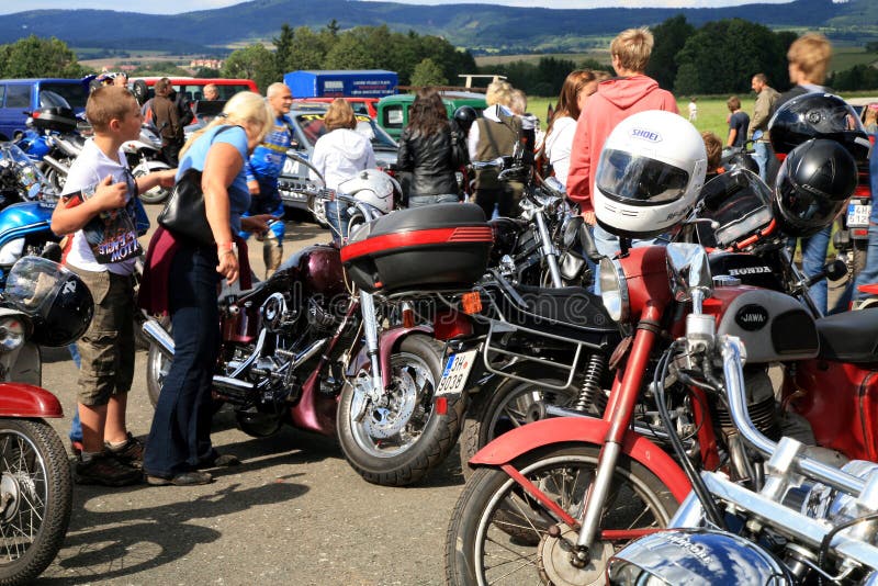 Calne Bike Day 2018 an Annual Day Where Town Hosts Motorcyle Show