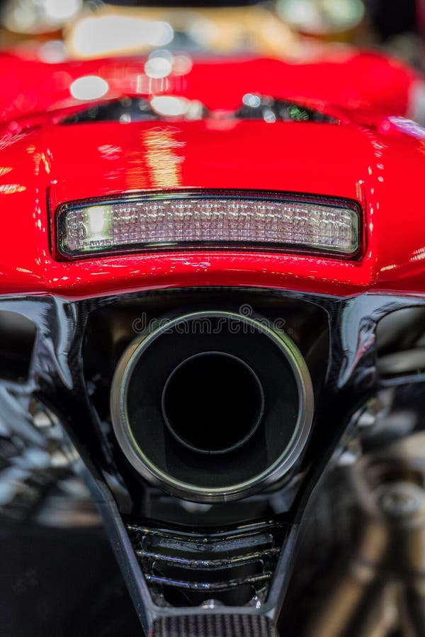 Motorcycle exhaust pipe stock photo. Image of motor, keywords 82569116