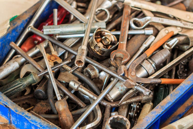 Motorcycle fixing stock image. Image of exhaust, engine 37406575