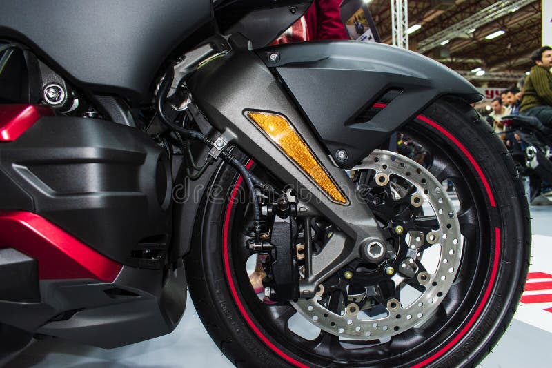 Motorcycle Front Head Fairings and Dual Lens Lens Headlights Editorial Stock Photo Image of