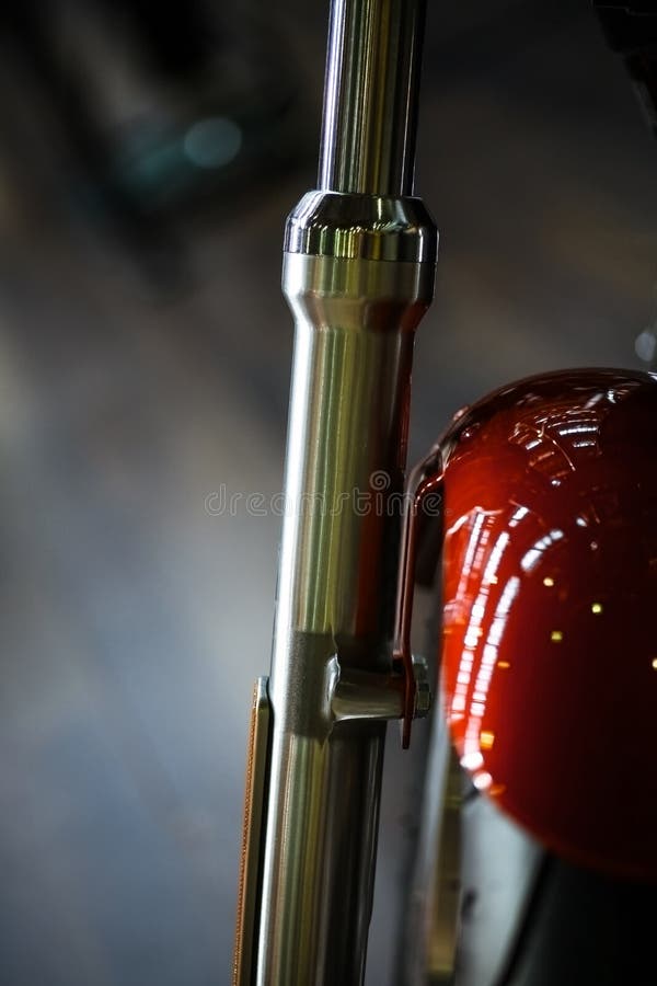 Motorcycle Front Suspension Stock Image Image of parts, fast 40548653
