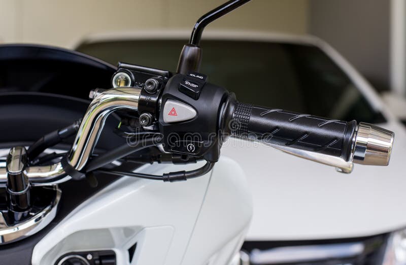 Motorcycle Handlebar Start Stop System,emergency Light and Idling Stop