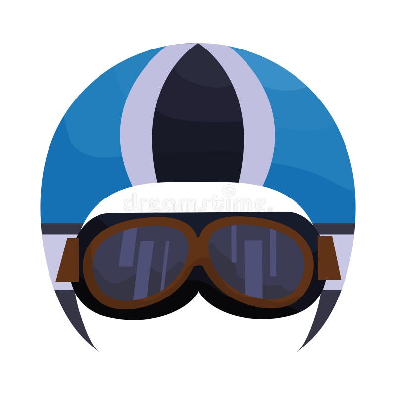 Safety Goggles. Vector Illustration Decorative Design Stock Vector