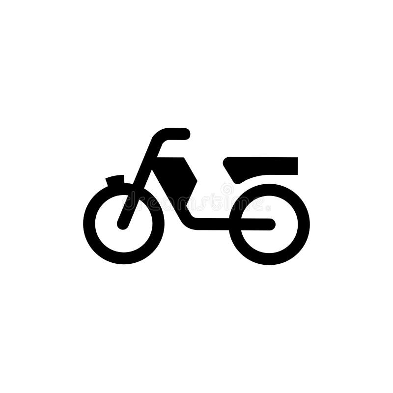 Motorcycle Icon In Flat Style Vector For App, UI, Websites. Black Icon Vector Illustration stock illustration Motorcycle Icon In Flat Style Vector For App, UI, Websites. Black Icon Vector Illustration stock illustration