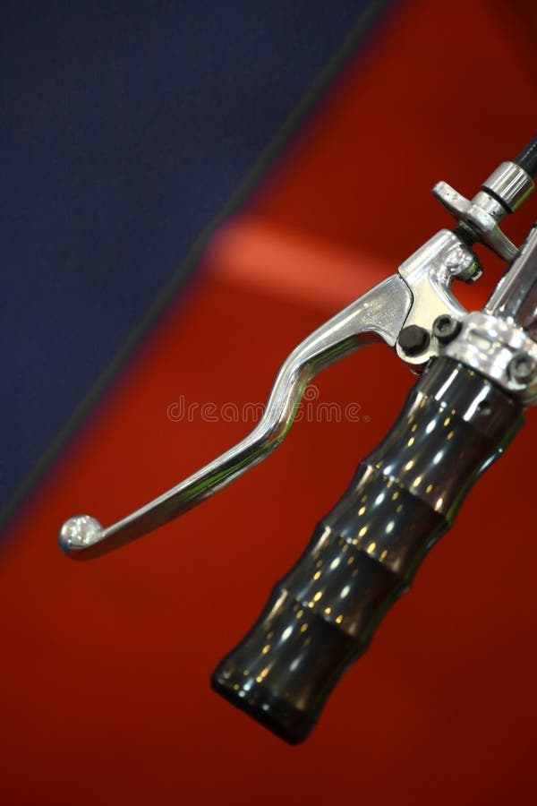 Motorcycle lever stock photo. Image of handlebar, motorcycle 26900148