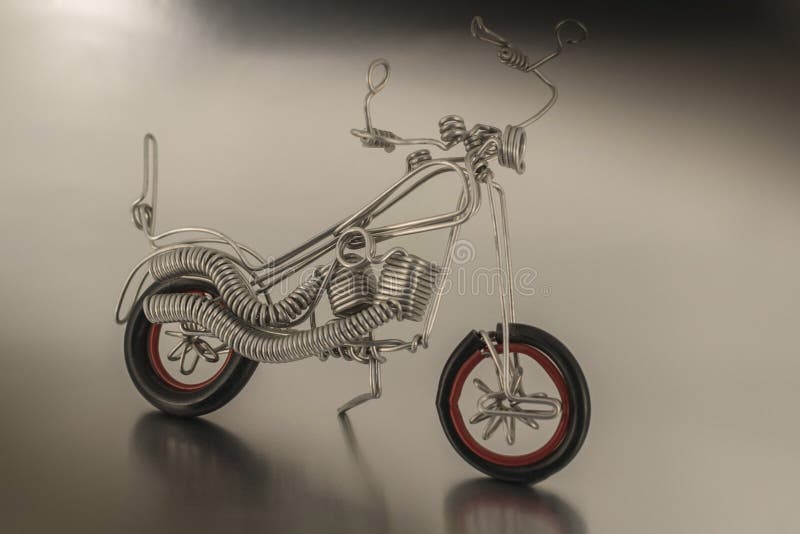 Motorcycle Metal Toy Designer for Children Metal Stock Photo Image of