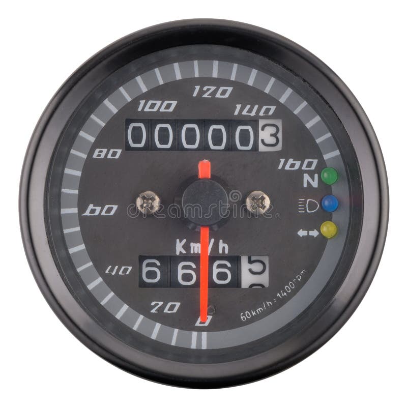 The Odometer of a Motorcycle 2 Stock Image Image of chrome, passion