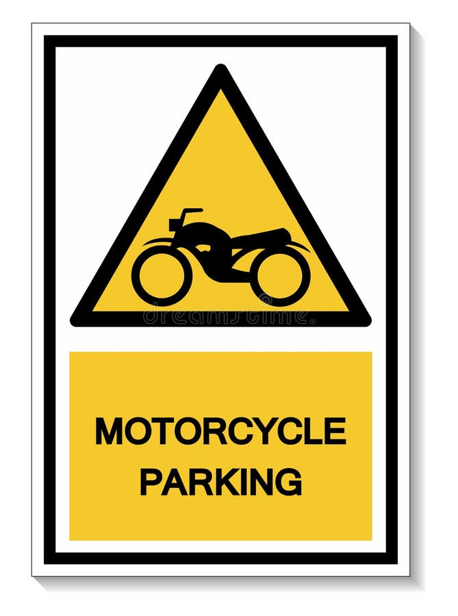 Bike Parking At Your Own Risk Bicycle Parking Sign, SKU:
