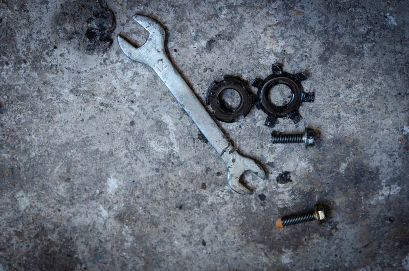 Motorcycle repair tools stock image. Image of screwdrivers - 171407617
