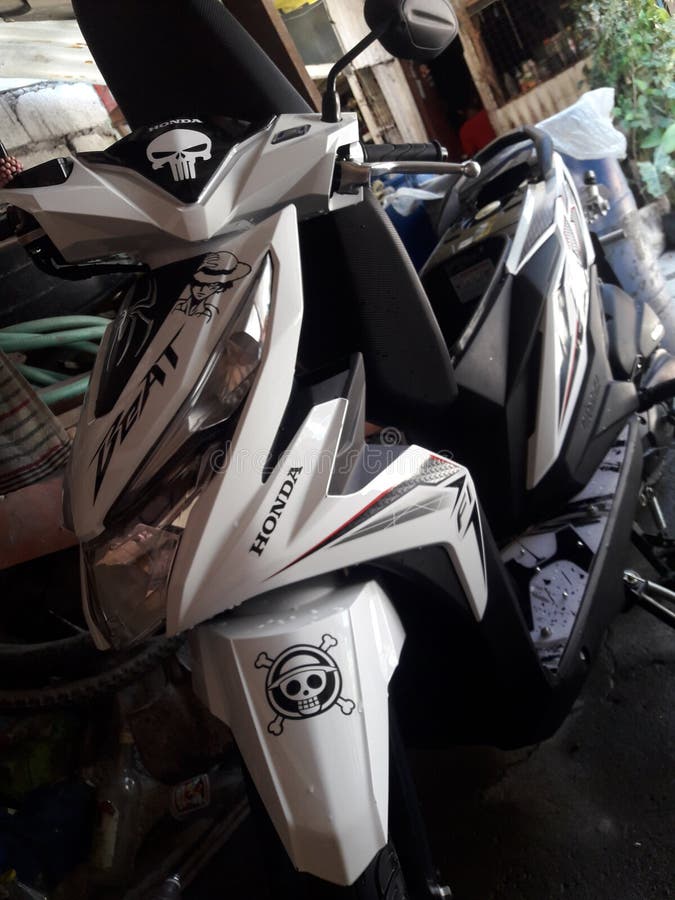 This Scooter Type Motorcycle Was Issued in 1974 with a Full Restoration