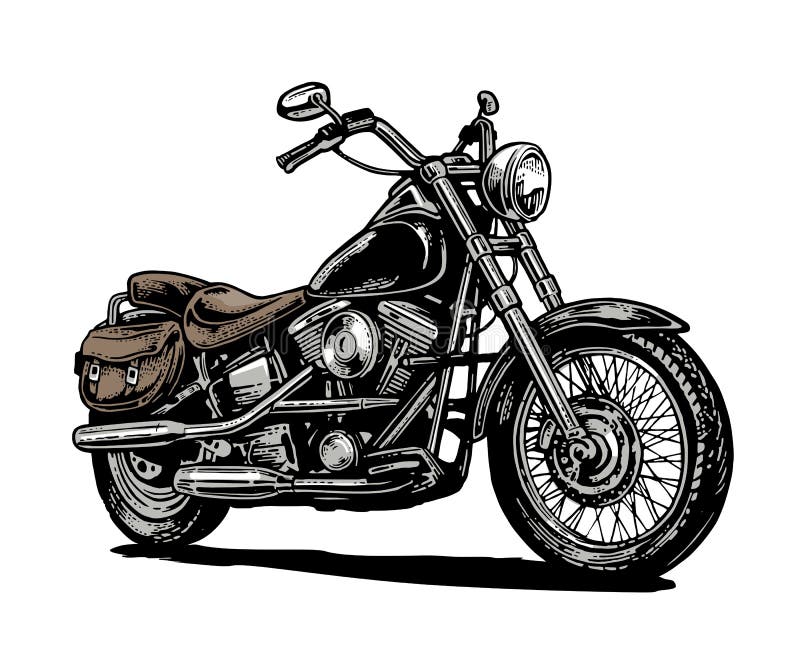 Drawing A Sports Extreme Motorcycle Royalty Free SVG, Cliparts, Vectors,  and Stock Illustration. Image 16457641.