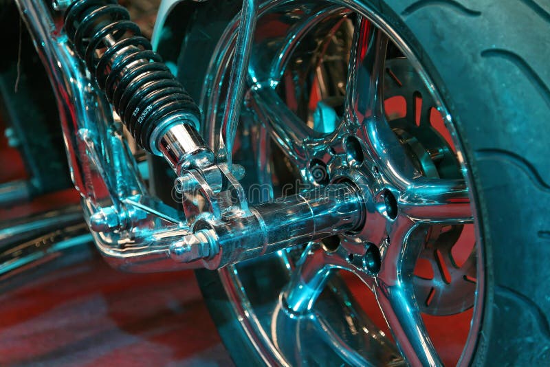 Motorcycle Wheel stock photo. Image of bright, wheel 31357244