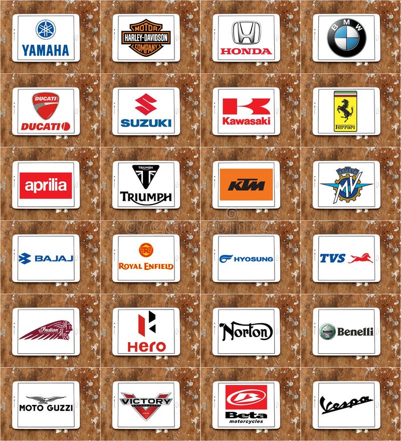 Top Famous Sportswear Companies Brands and Logos Editorial ...