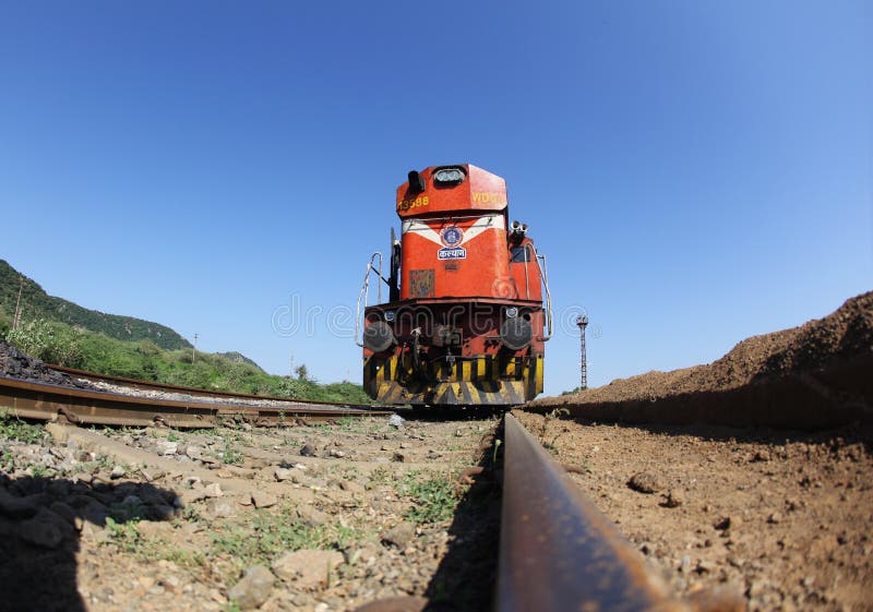 Motore indiano delle ferrovie