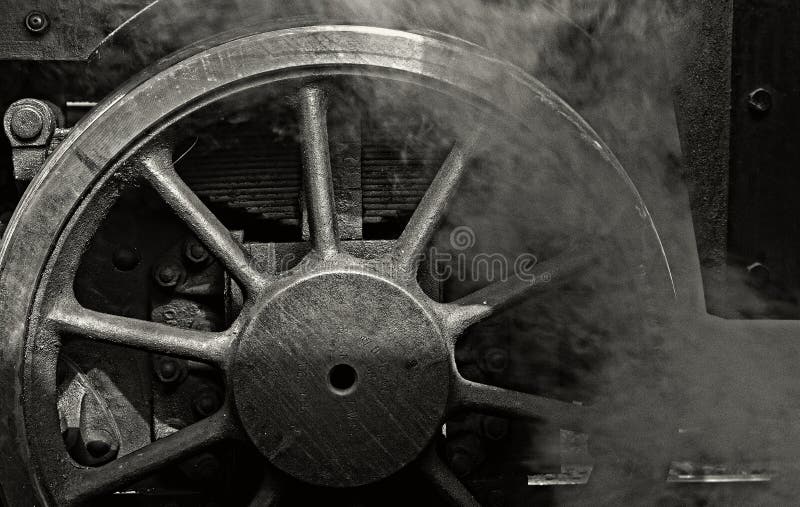 Motore a vapore fotografie stock libere da diritti Motore a vapore fotografie stock libere da diritti