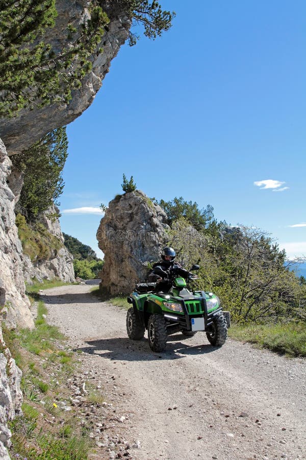 Motorsport - With the ATV in the mountains