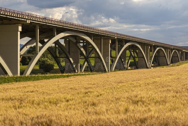 Dálniční most, Spišský kraj, dálnice Žilina - Košice, Slovensko