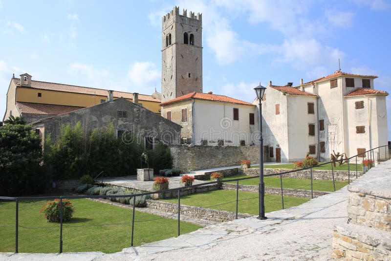 Motovun historique dans Istria, Croatie images stock Motovun historique dans Istria, Croatie images stock