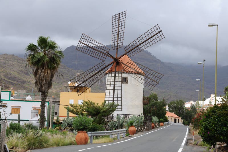 Moulin à vent historique, Gran Canaria