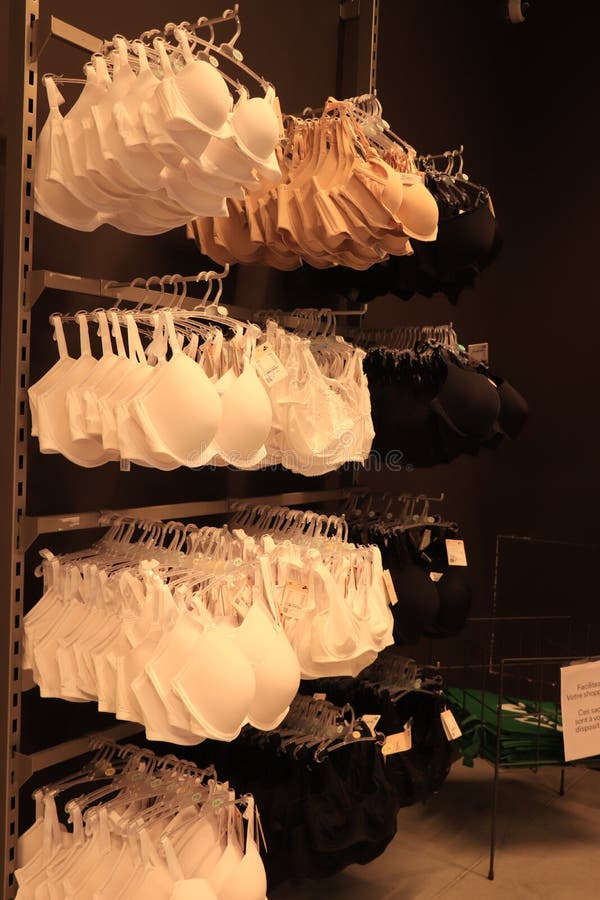 Underwear department store editorial photography. Image of ligting
