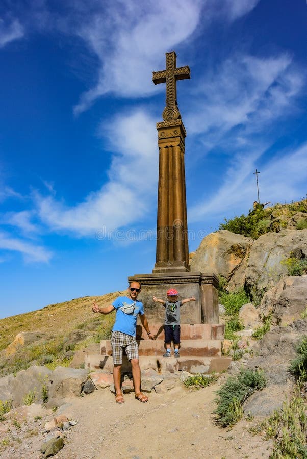 Mount Ararat. Khor Virap is an Armenian Monastery Located on the Ararat