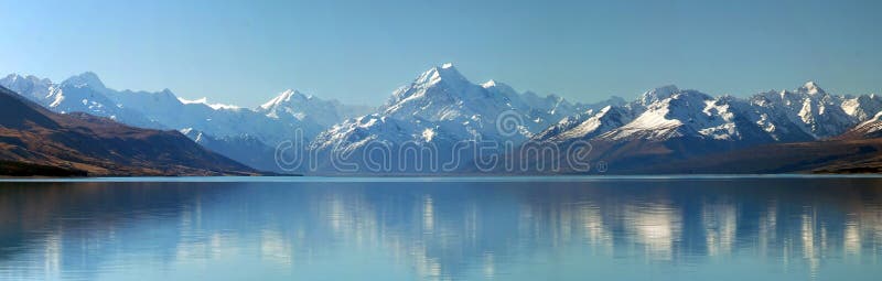 Mount Cook panorama, New Zealand stock images Mount Cook panorama, New Zealand stock images