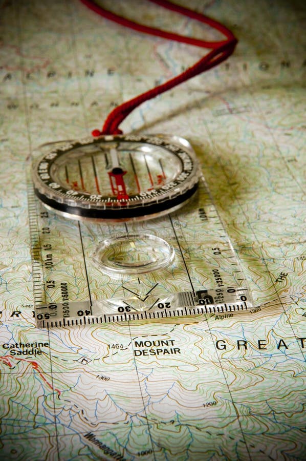 Mount Despair with Compass royalty free stock images Mount Despair with Compass royalty free stock images