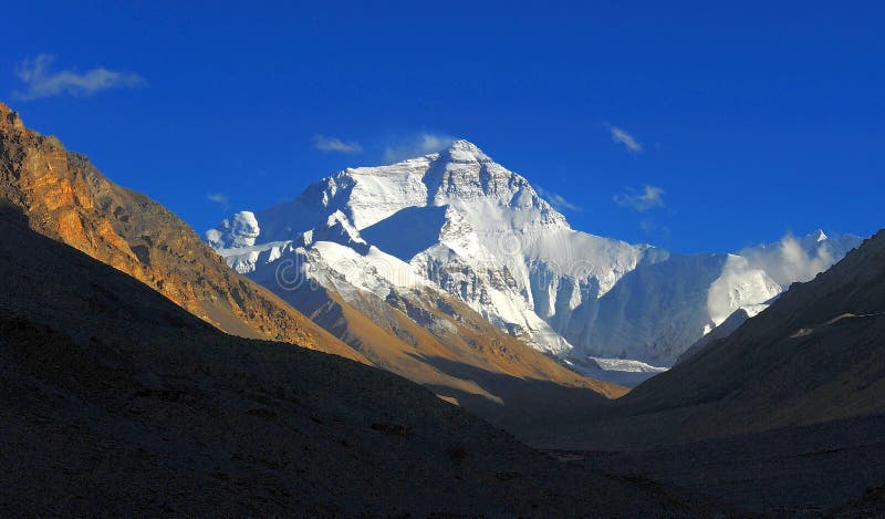Mount Everest, Peak royalty free stock images Mount Everest, Peak royalty free stock images
