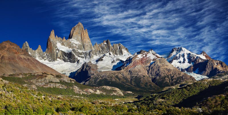 Mount Fitz Roy, Argentina royalty free stock image Mount Fitz Roy, Argentina royalty free stock image