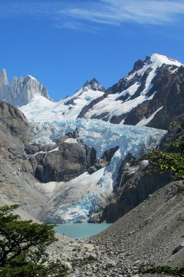 Mount Fitz Roy glacier