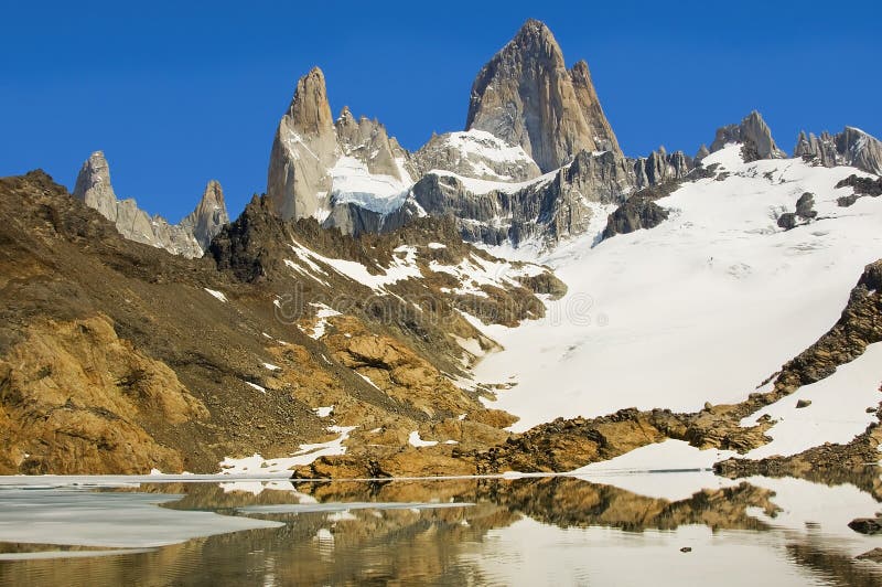 70+ Carro Na Estrada Na Patagônia Argentina Com O Monte Fitz Roy fotos de  stock, imagens e fotos royalty-free - iStock