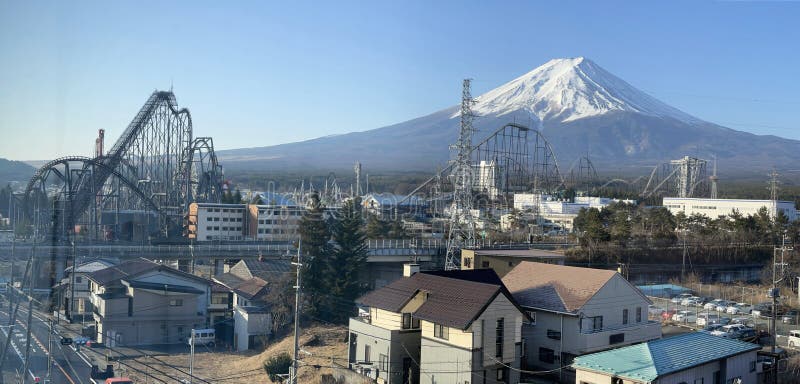 Mount Fuji view in March editorial image. Image of commonly - 243157625