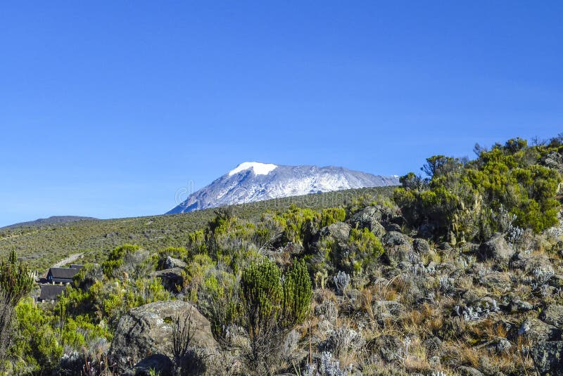 Mount Kilimanjaro, the highest mountain in Africa