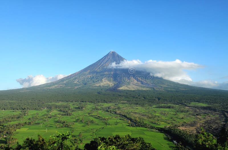 Mount Mayon Volcano