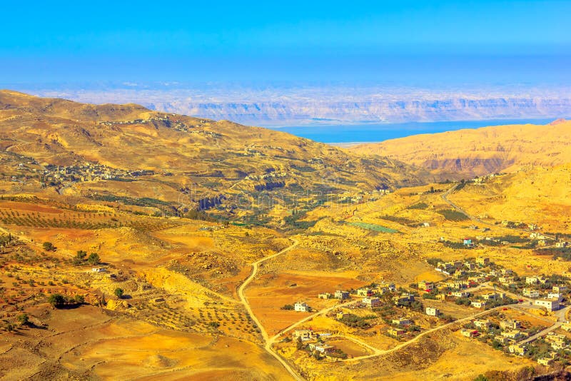 Mount Nebo Landscape immagini stock libere da diritti